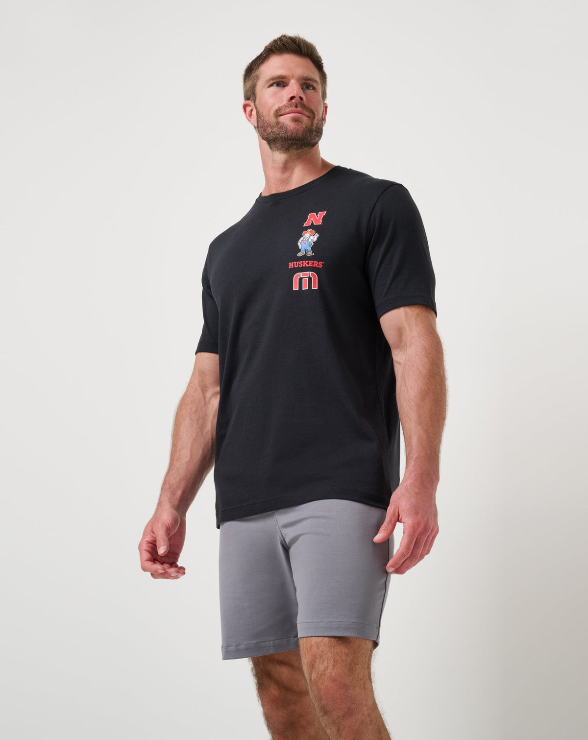 Nebraska Playoffs 2.0 Tee Black | Travis Mathew
