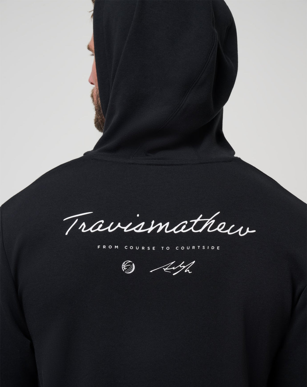 Shot Maker Cloud Hoodie Black | Travis Mathew