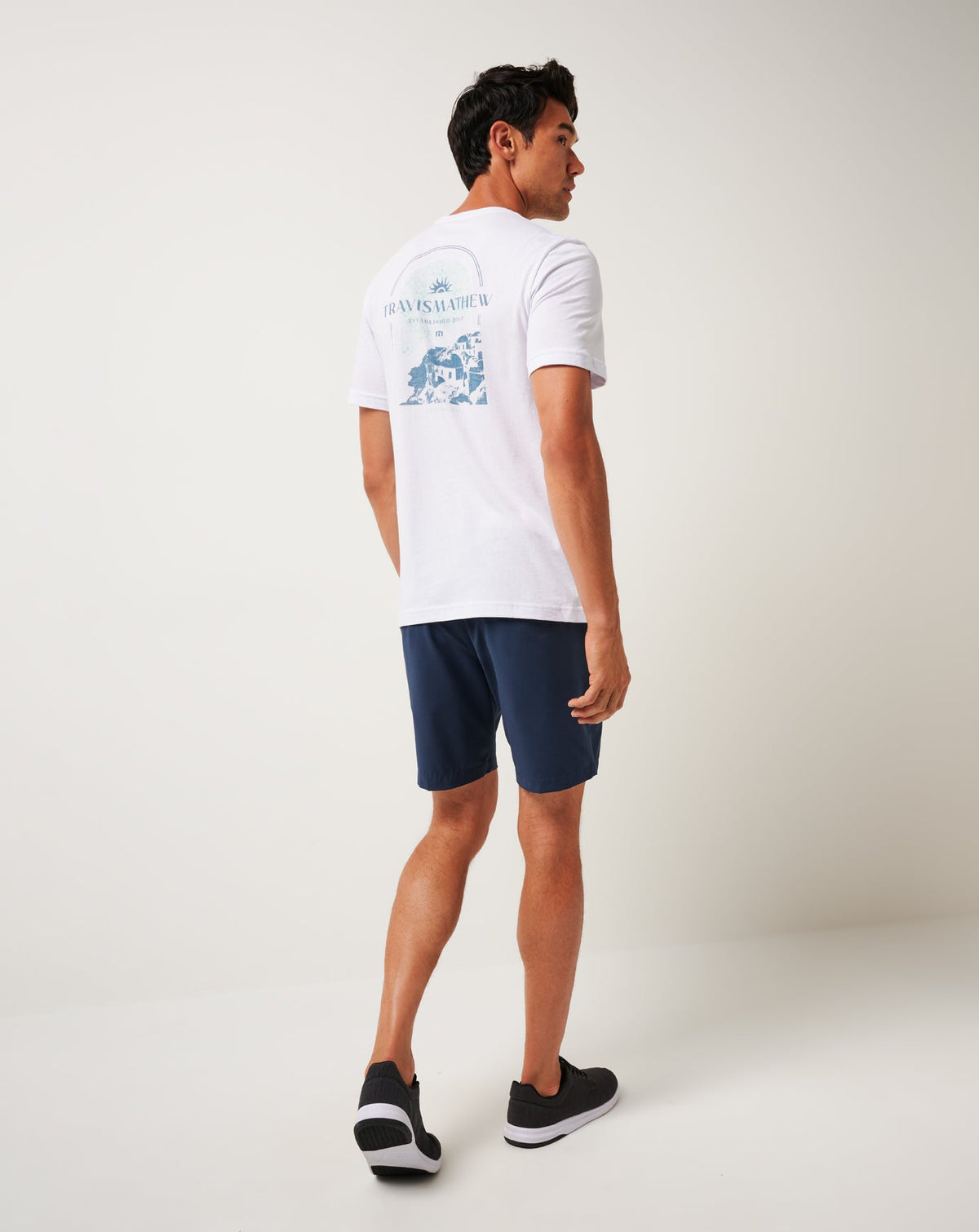 Acropolis Tee White | Travis Mathew