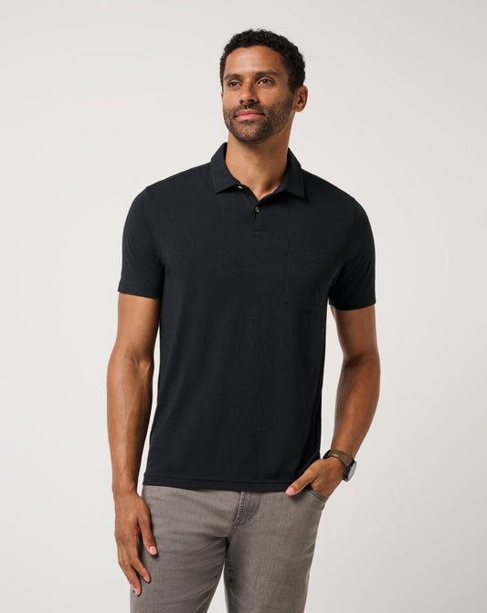 The Cloud Polo Black | Travis Mathew
