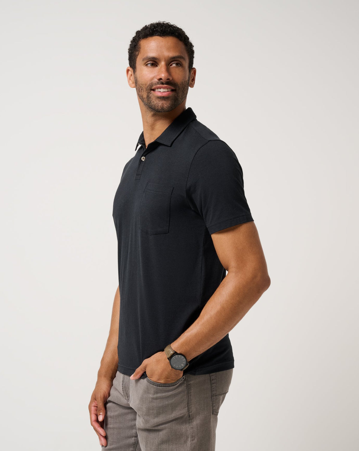 The Cloud Polo Black | Travis Mathew