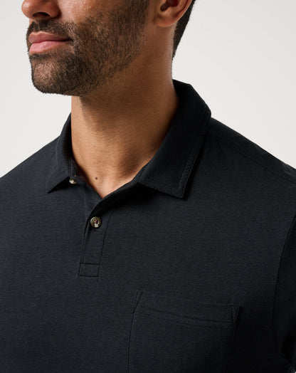 The Cloud Polo Black | Travis Mathew