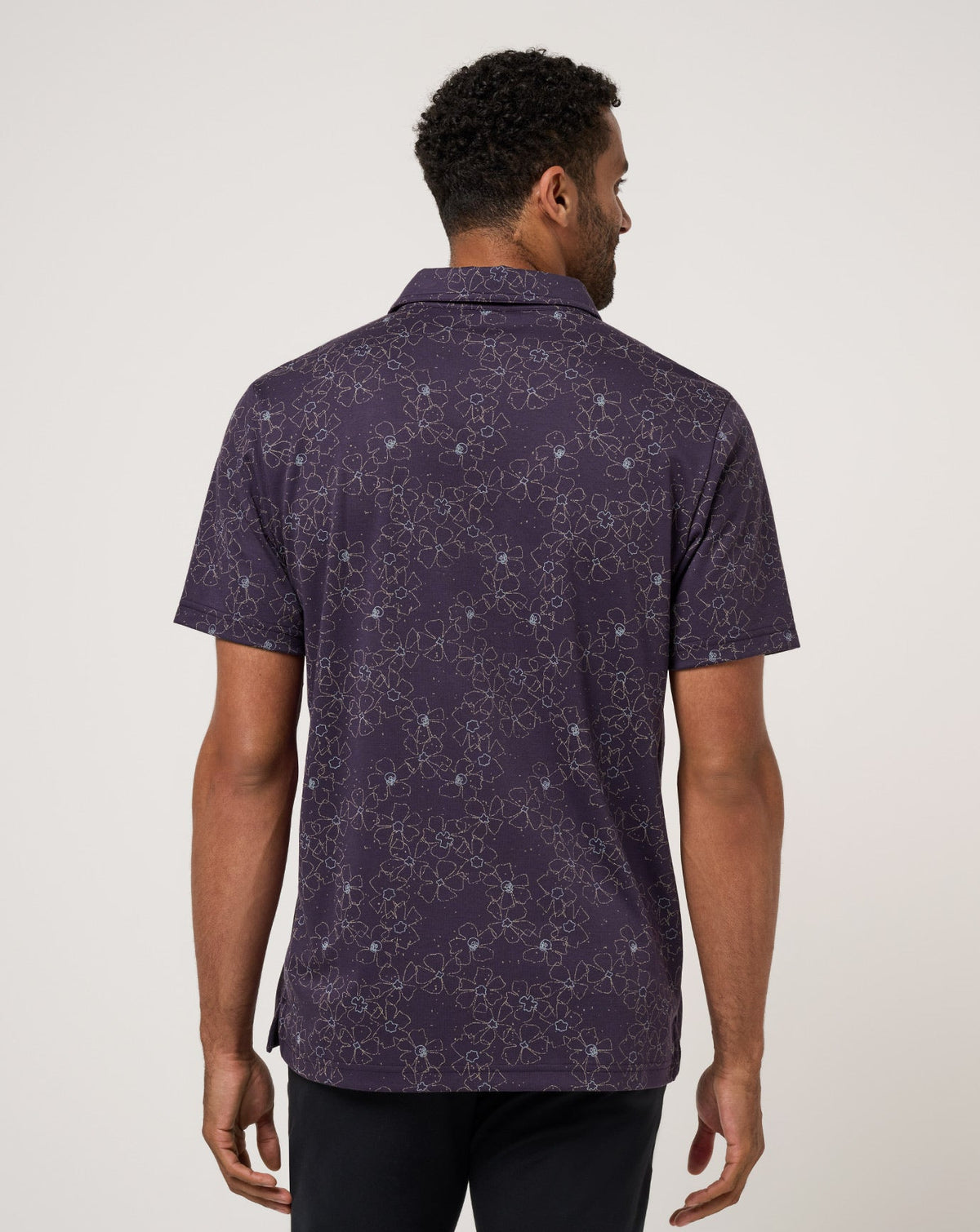 Just My Type Polo Purple Velvet | Travis Mathew
