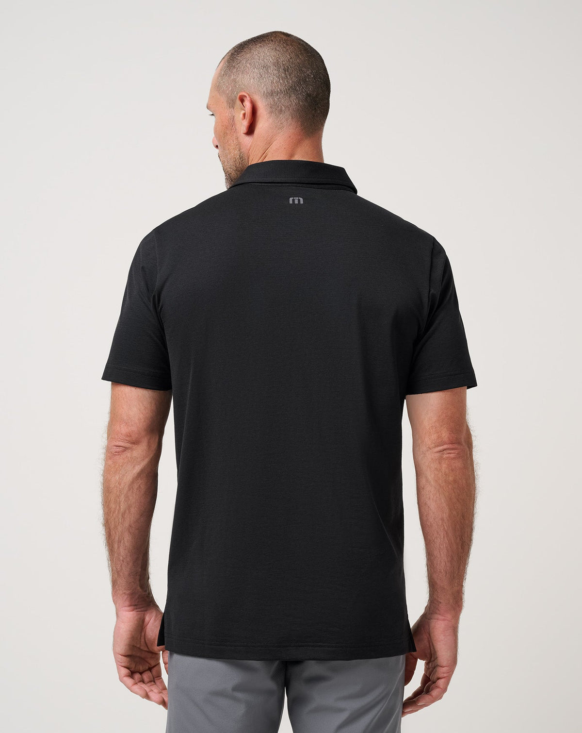 Performance Jersey Flight Polo Black | Travis Mathew