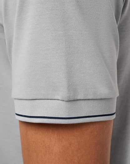 Happier Hour Polo Light Grey | Travis Mathew