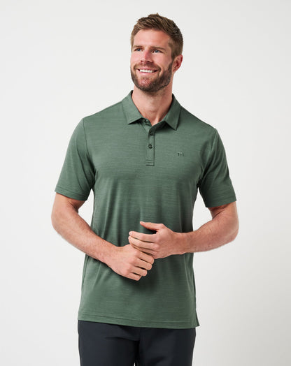 The Heater Polo Balsam Green | Travis Mathew