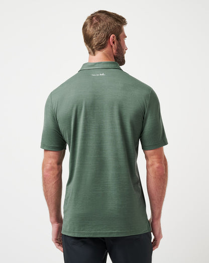 The Heater Polo Balsam Green | Travis Mathew