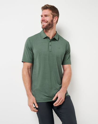 The Heater Polo Balsam Green | Travis Mathew