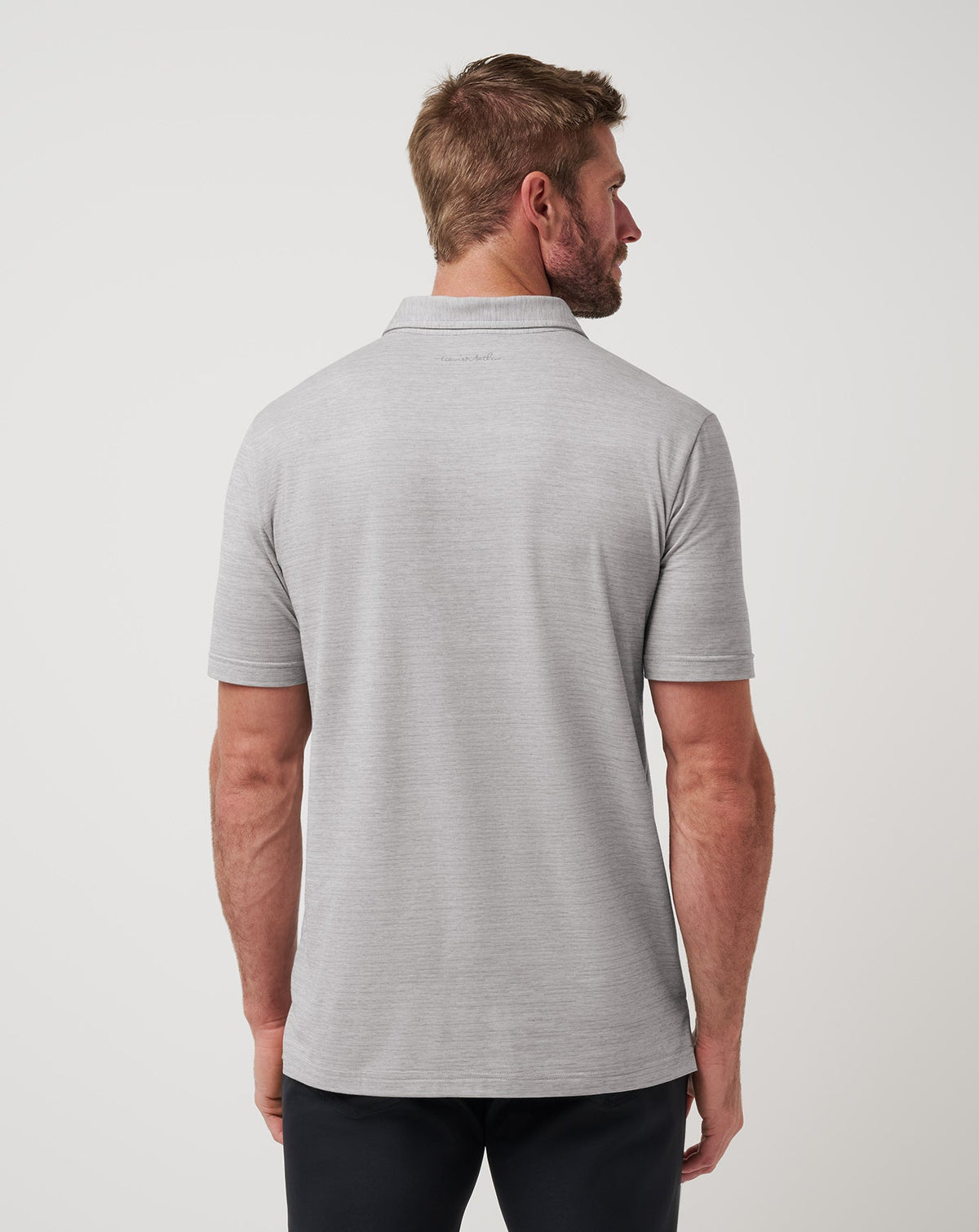 The Heater Polo Heather Microchip | Travis Mathew