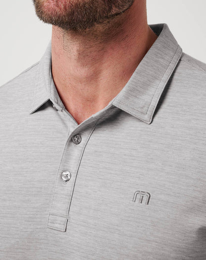 The Heater Polo Heather Microchip | Travis Mathew