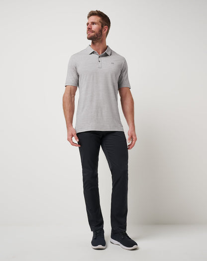 The Heater Polo Heather Microchip | Travis Mathew