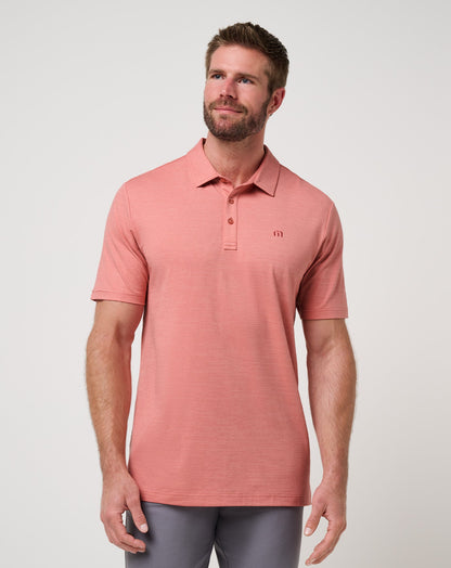 The Heater Polo Dusty Rose | Travis Mathew