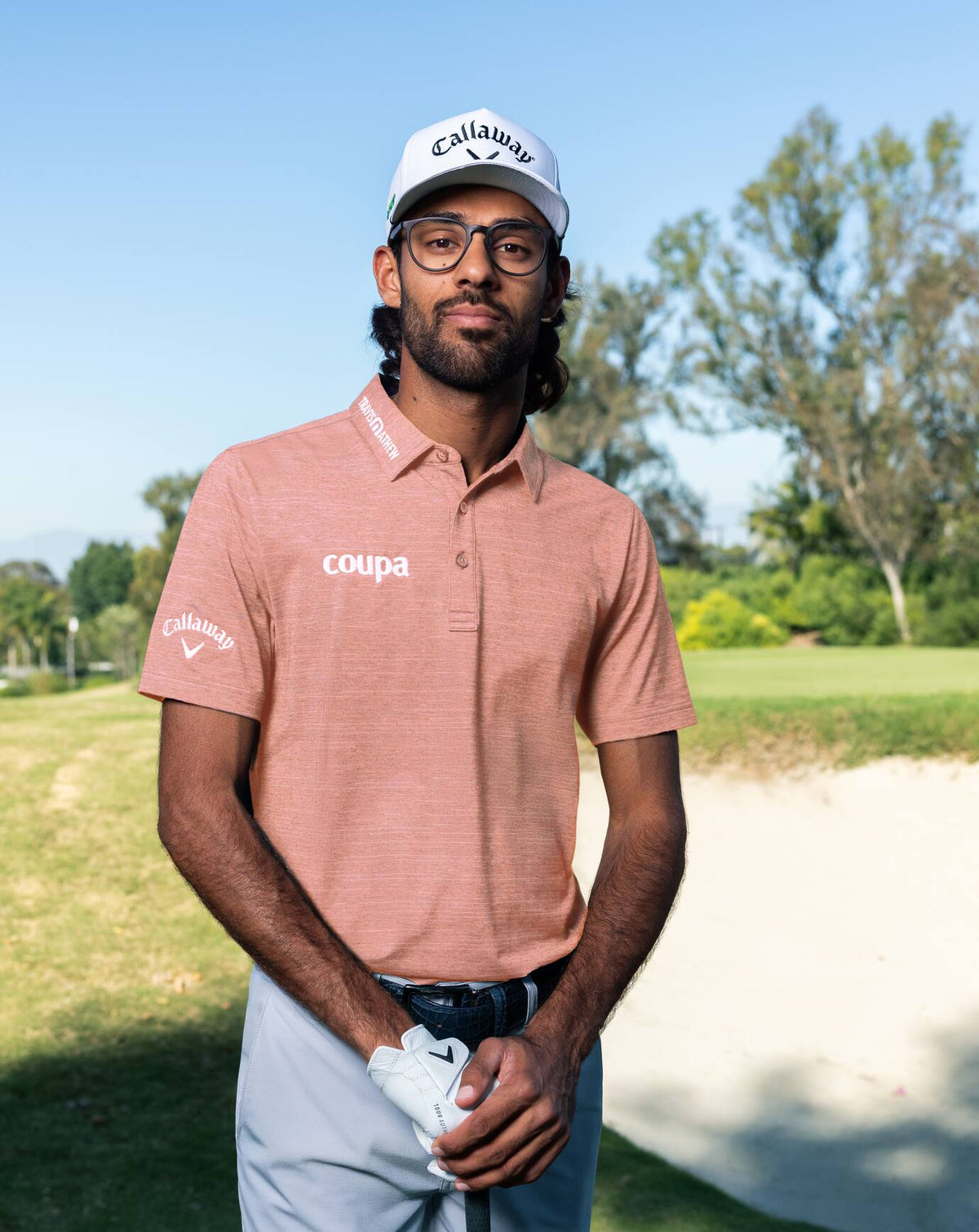 The Heater Polo Dusty Rose | Travis Mathew