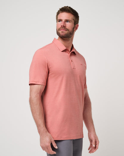 The Heater Polo Dusty Rose | Travis Mathew