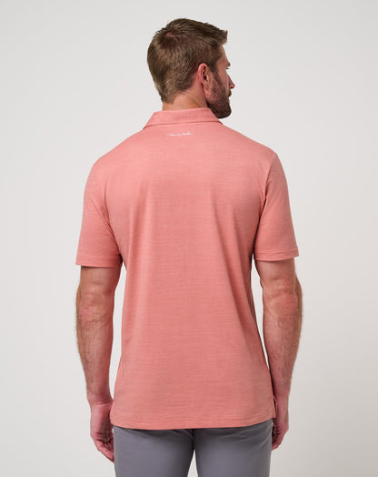 The Heater Polo Dusty Rose | Travis Mathew