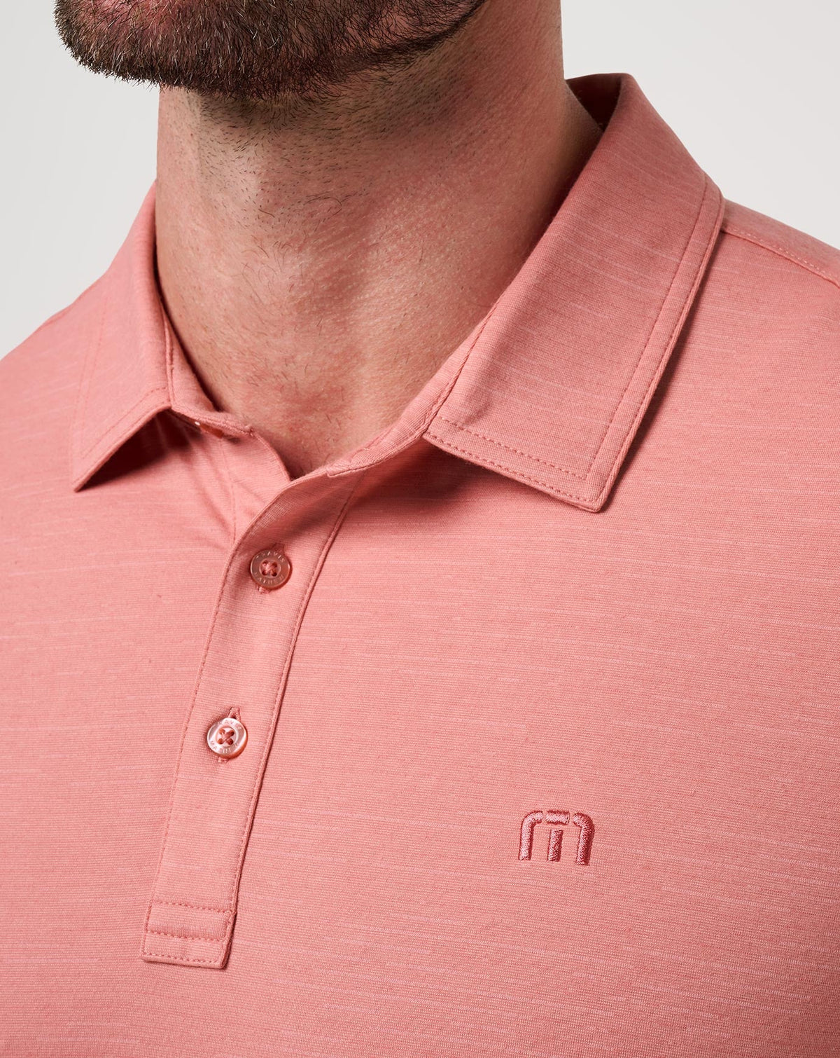 The Heater Polo Dusty Rose | Travis Mathew