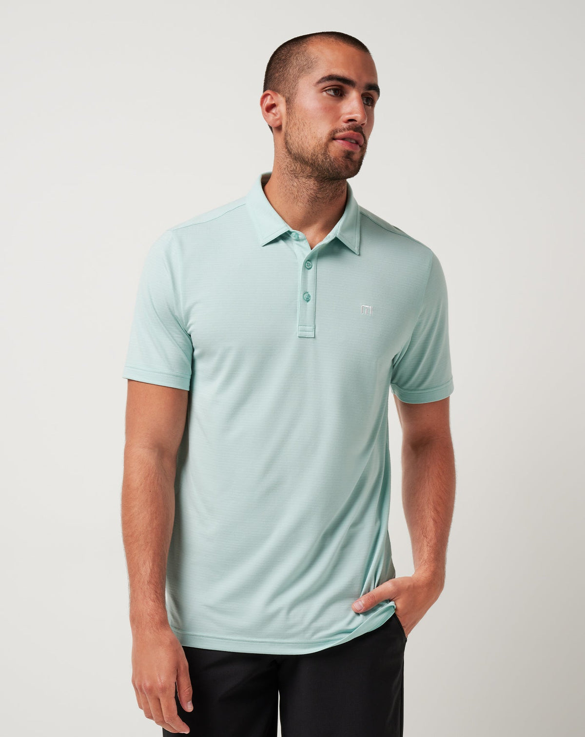 The Heater Polo Eggshell Blue | Travis Mathew