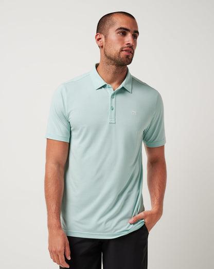 The Heater Polo Eggshell Blue | Travis Mathew