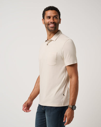 The Cloud Polo Italian Sand | Travis Mathew