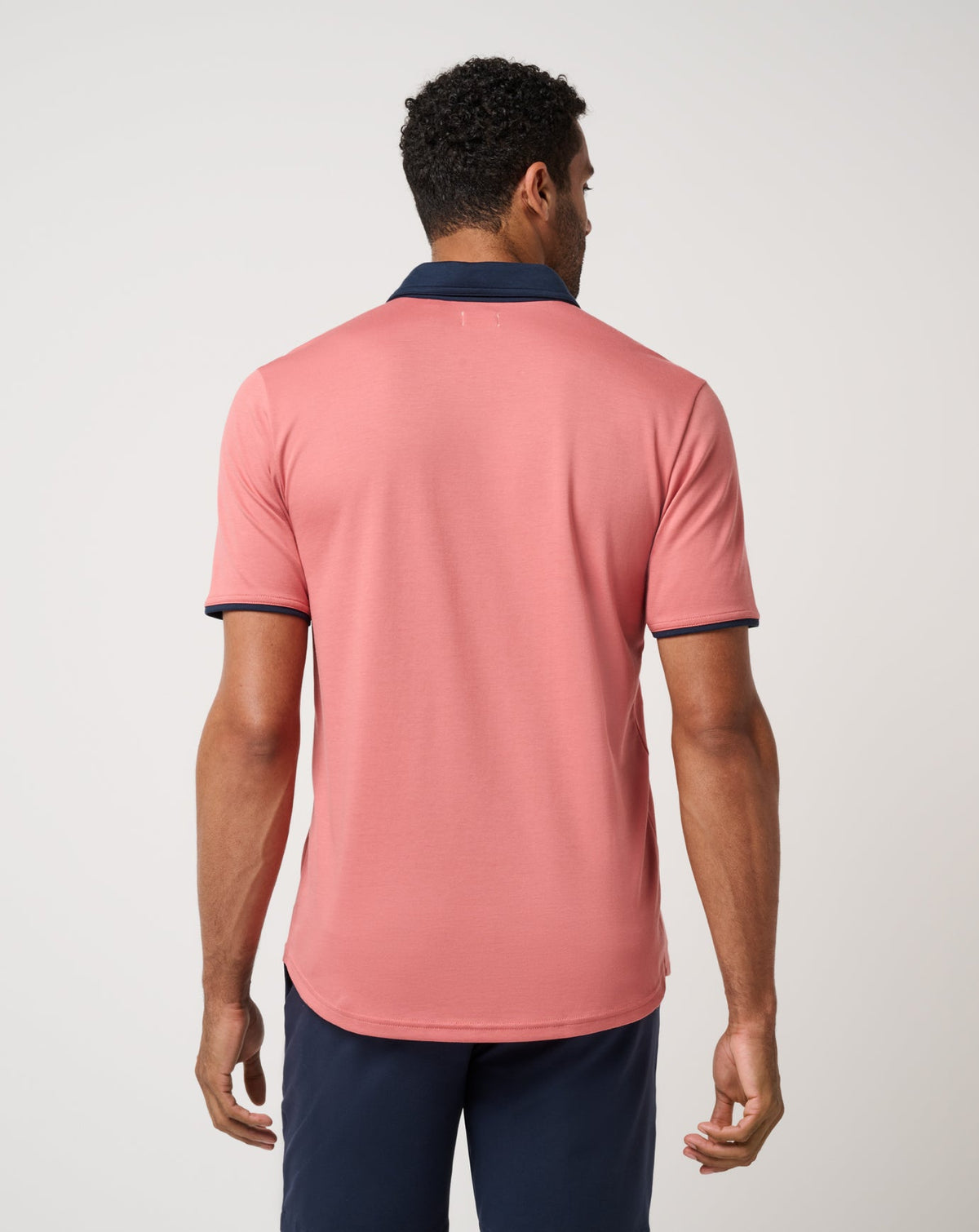All Day Social Club Polo Brick Dust | Travis Mathew