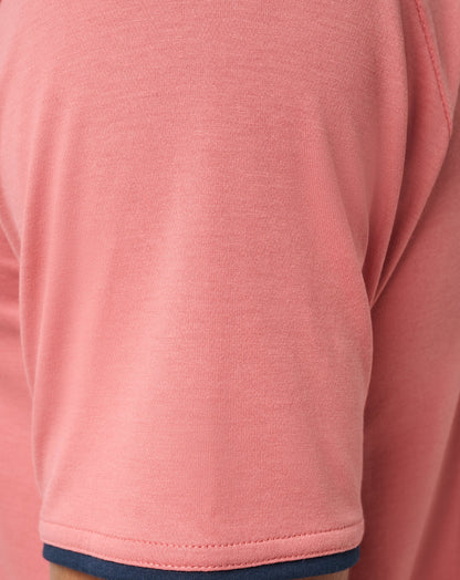 All Day Social Club Polo Brick Dust | Travis Mathew