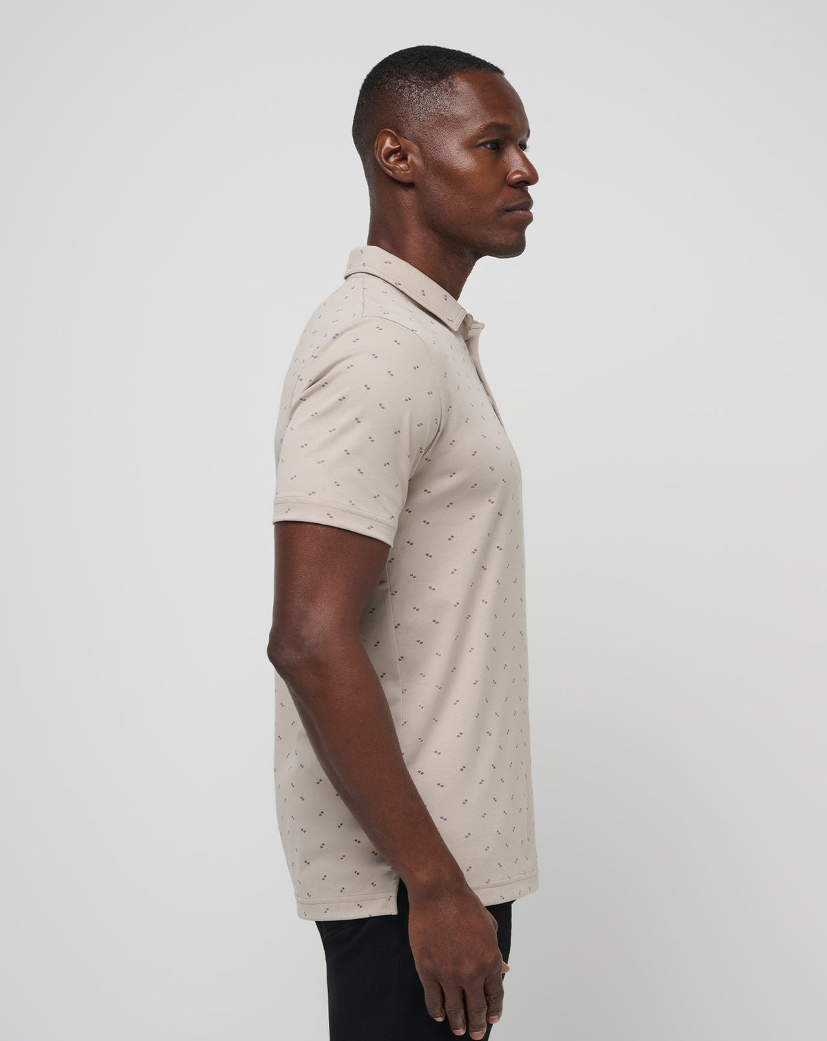 Canyon Hike Polo Oxford Tan | Travis Mathew