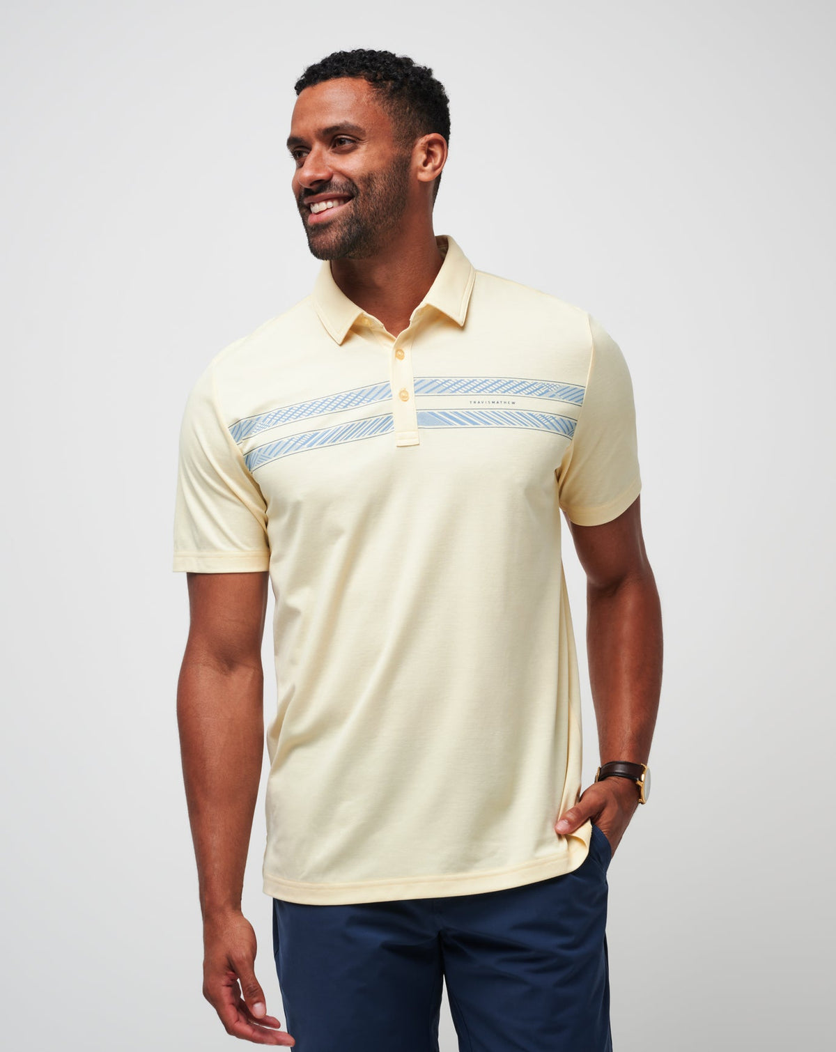 Jetty Jumper Polo French Vanilla | Travis Mathew