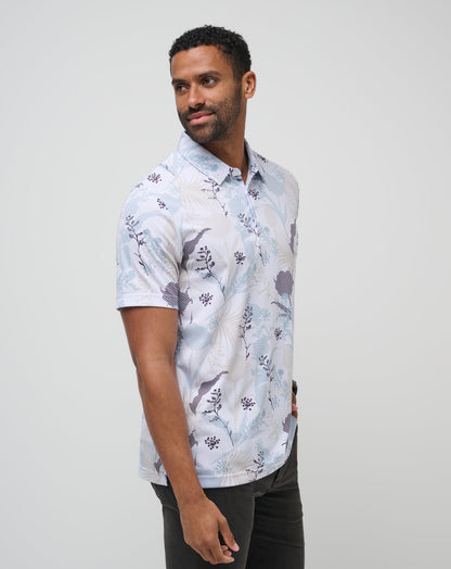 Tropical Fusion Polo White | Travis Mathew