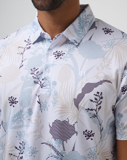 Tropical Fusion Polo White | Travis Mathew