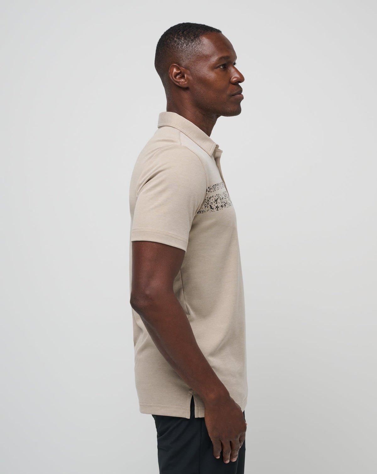 Deserted Cove Polo Oxford Tan | Travis Mathew