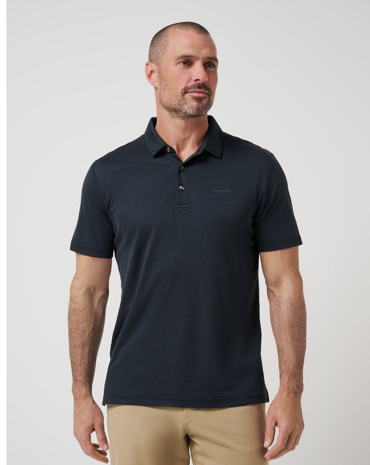 The Zinna 2.0 Polo Black | Travis Mathew