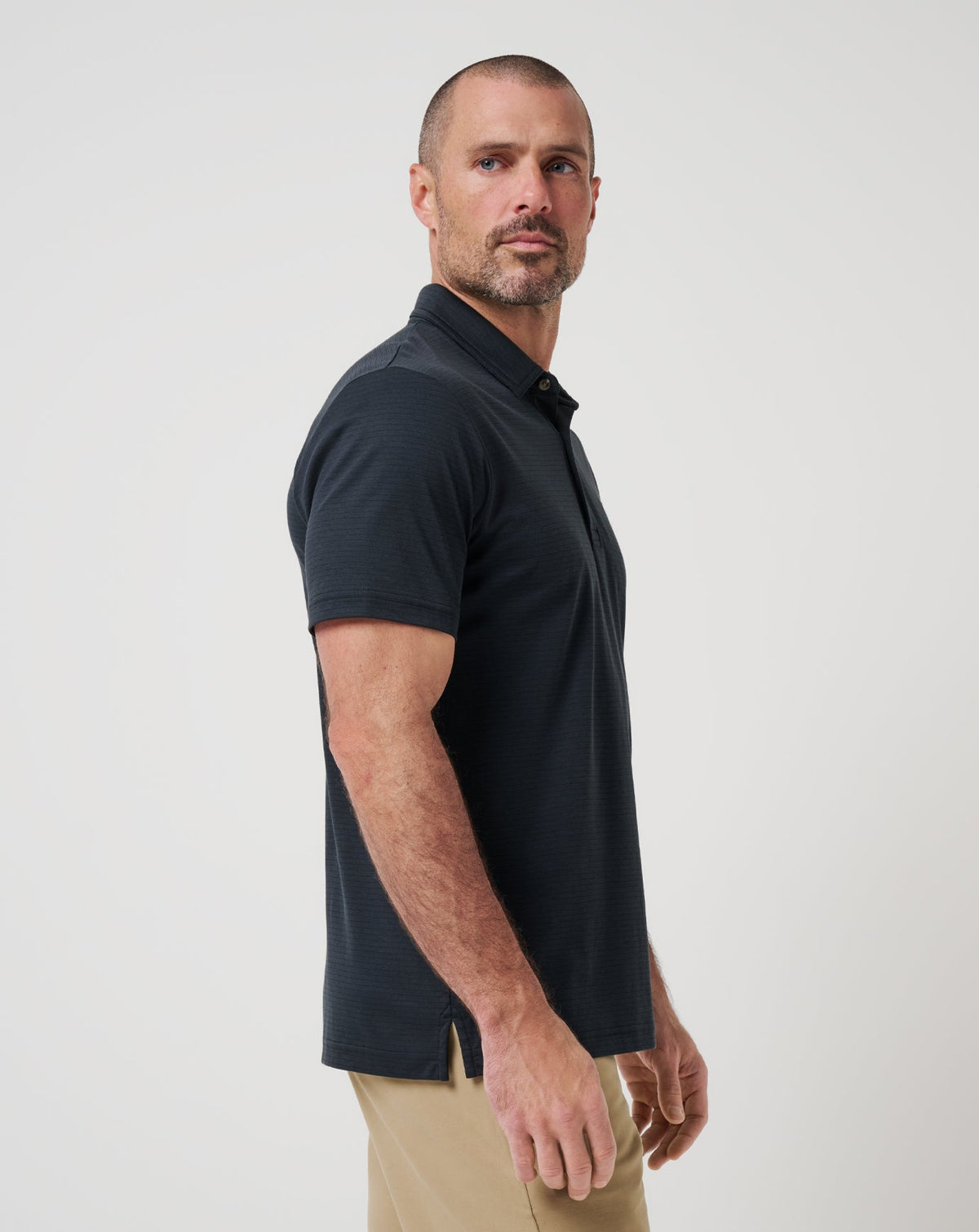 The Zinna 2.0 Polo Black | Travis Mathew
