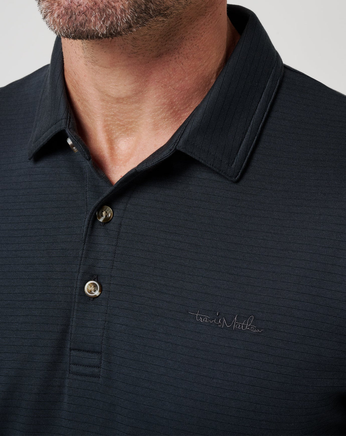 The Zinna 2.0 Polo Black | Travis Mathew