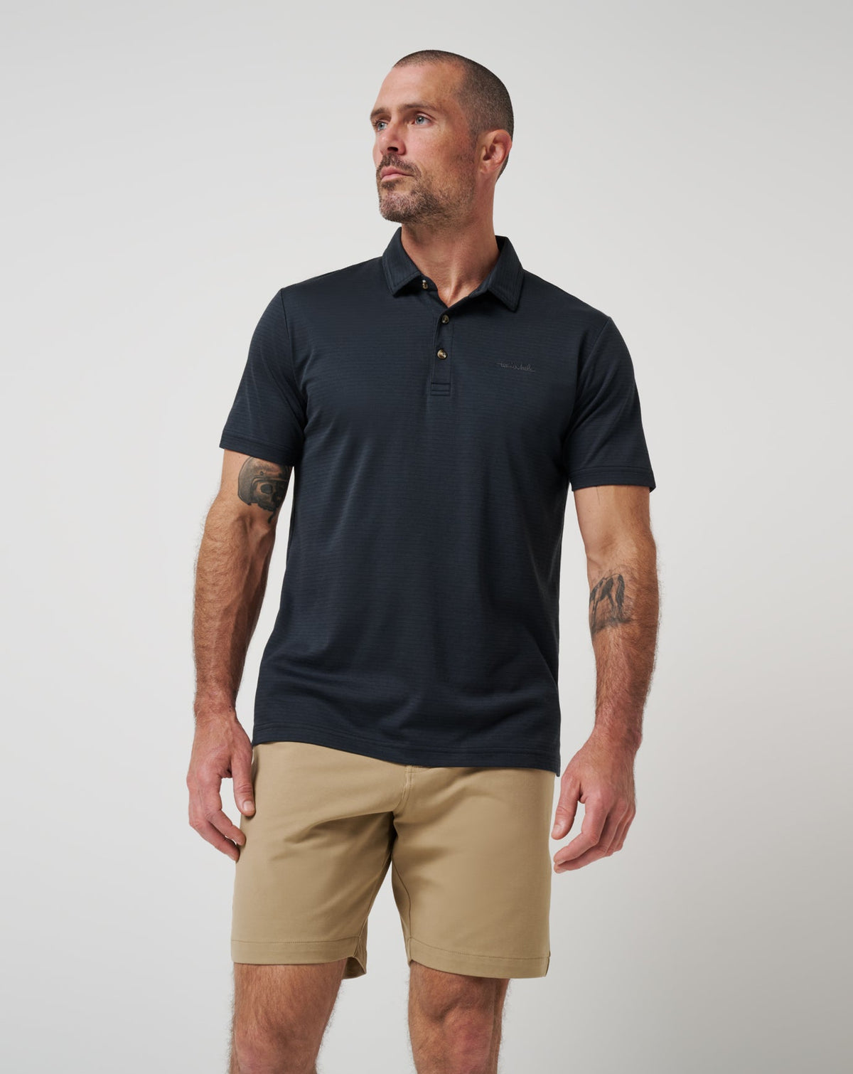 The Zinna 2.0 Polo Black | Travis Mathew