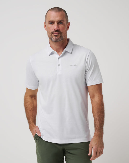 The Zinna 2.0 Polo White | Travis Mathew