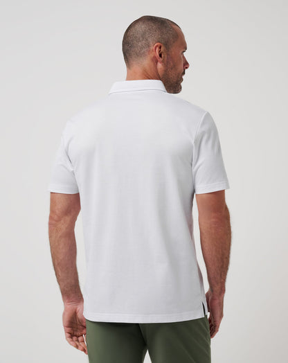 The Zinna 2.0 Polo White | Travis Mathew