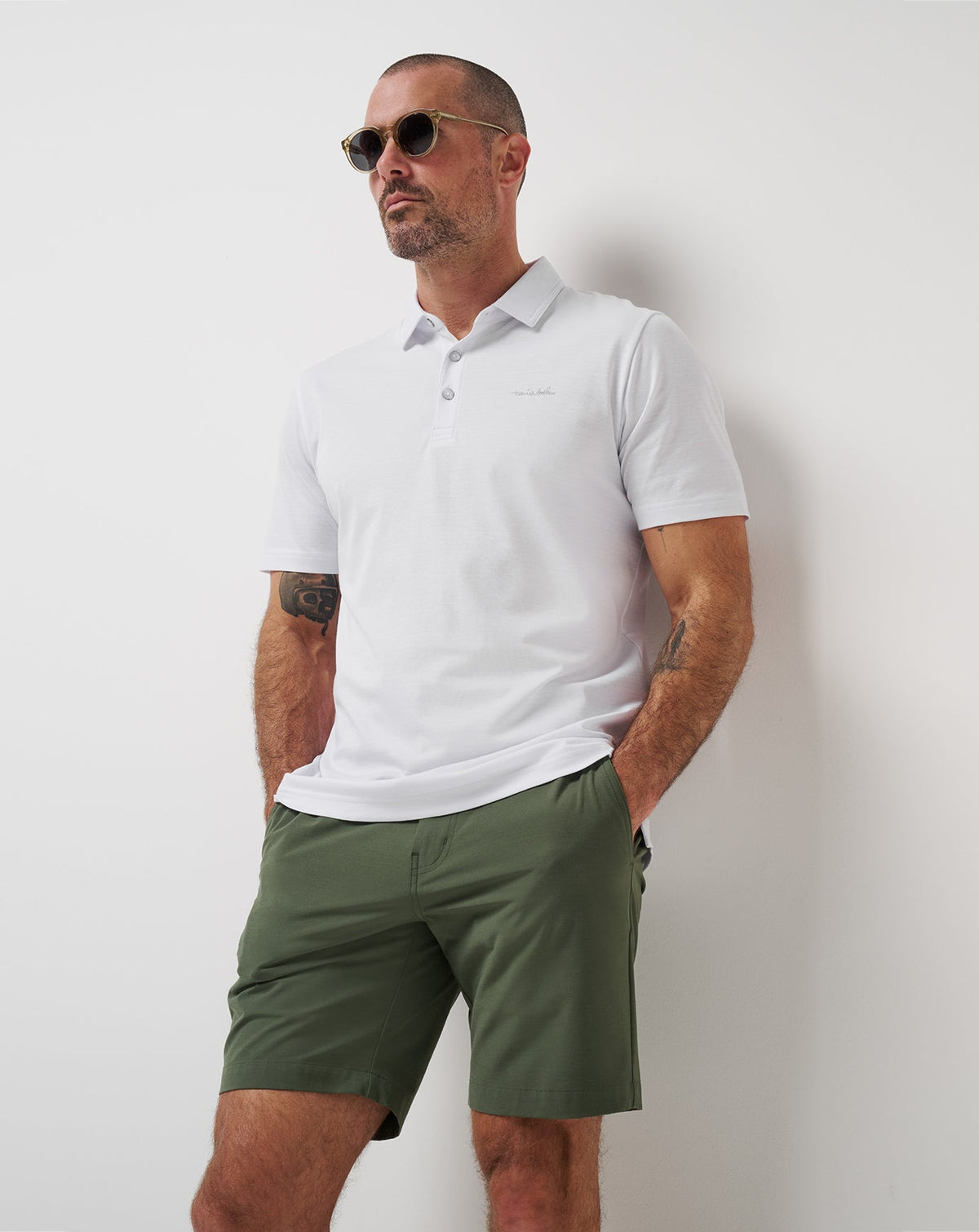 The Zinna 2.0 Polo White | Travis Mathew