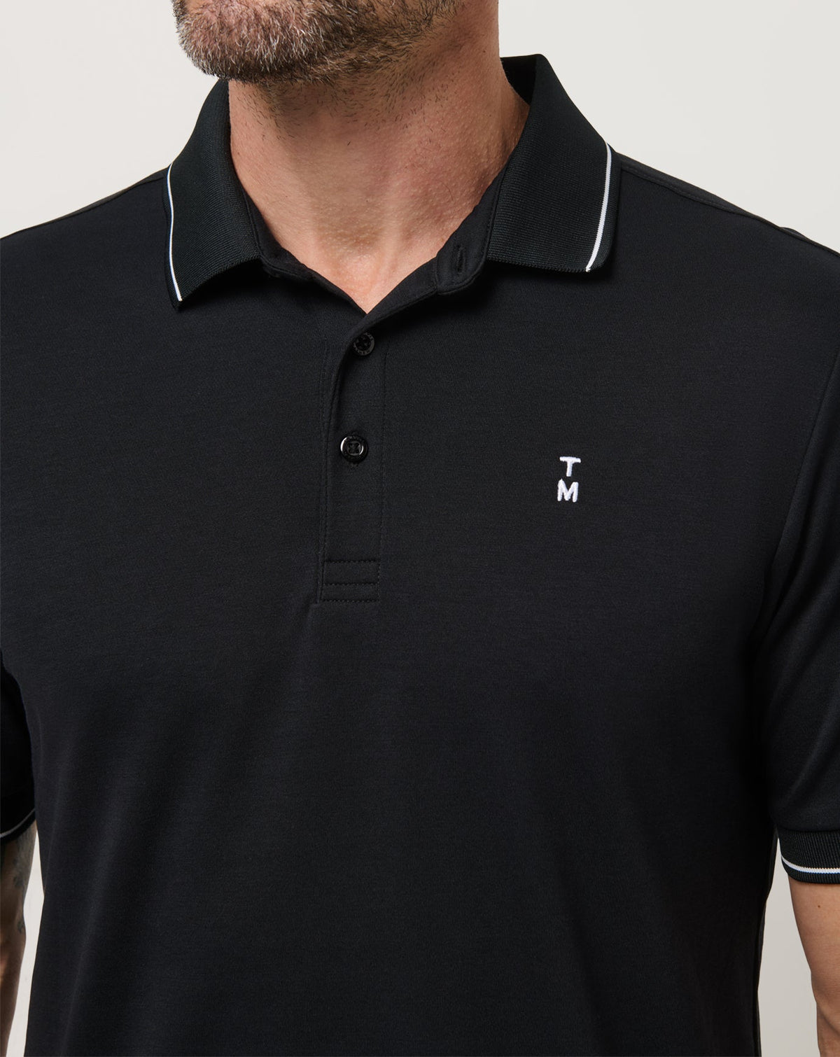Happier Hour Polo Black | Travis Mathew