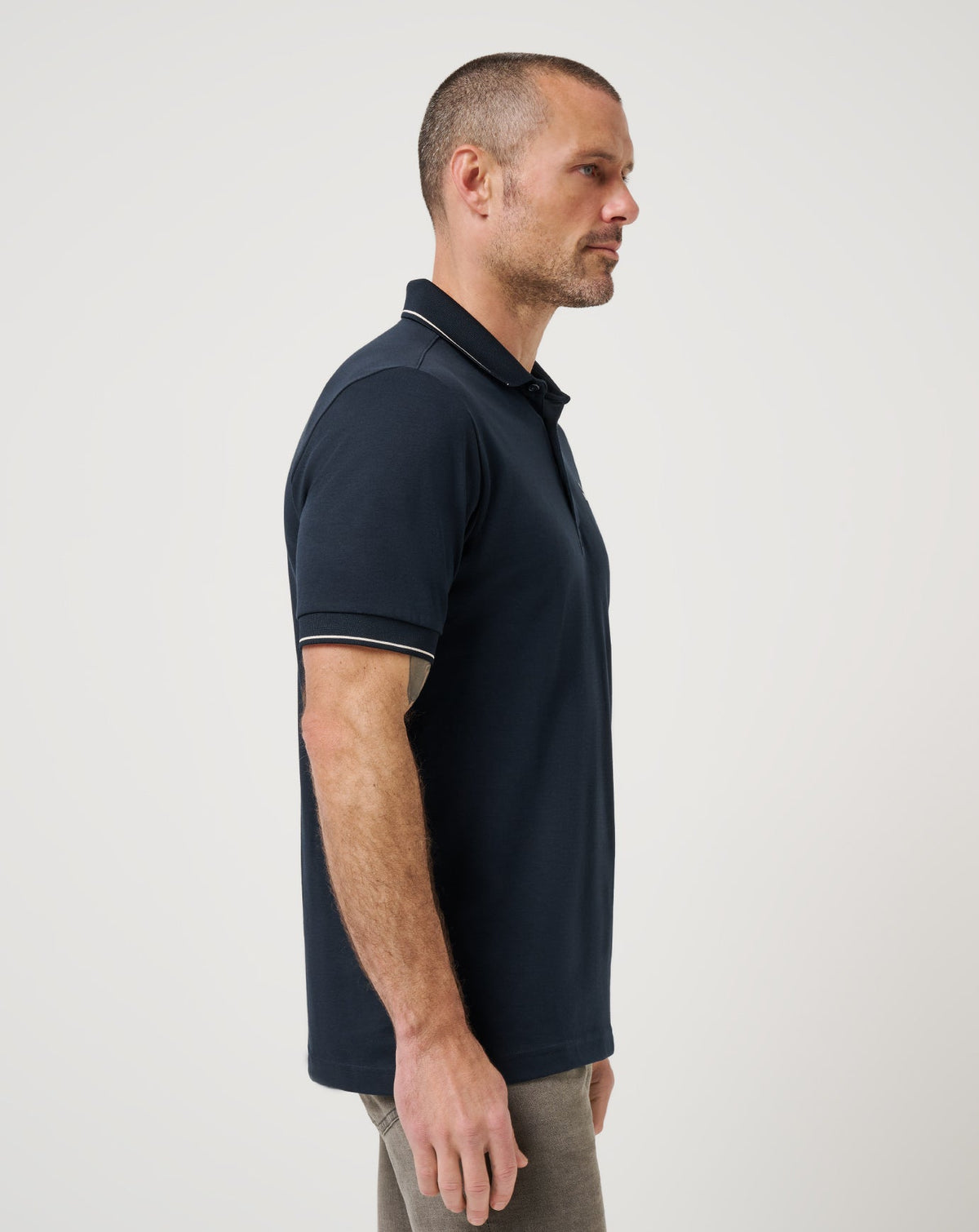Happier Hour Polo Total Eclipse | Travis Mathew