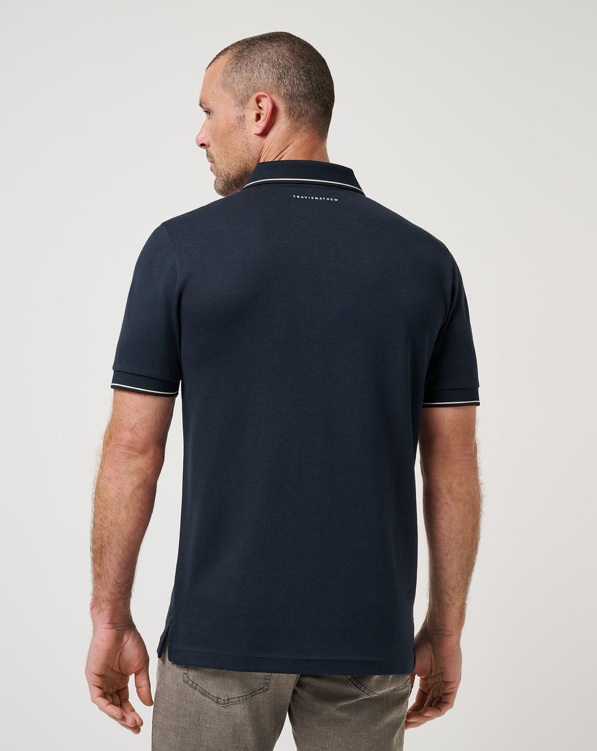 Happier Hour Polo Total Eclipse | Travis Mathew
