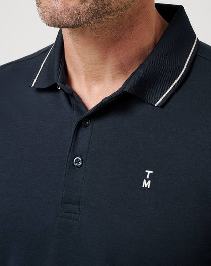 Happier Hour Polo Total Eclipse | Travis Mathew