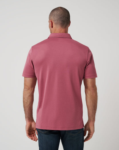 The Zinna 2.0 Polo Roan Rouge | Travis Mathew