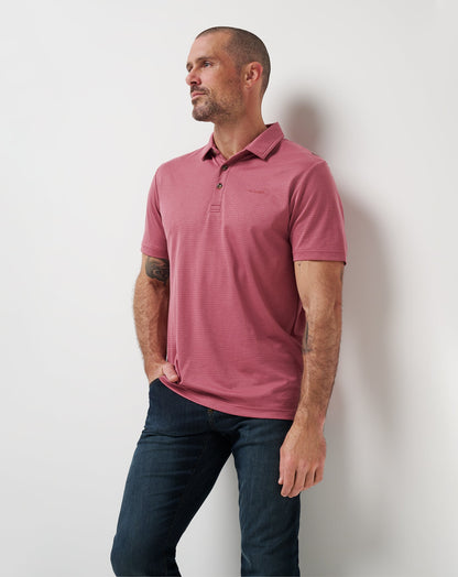 The Zinna 2.0 Polo Roan Rouge | Travis Mathew