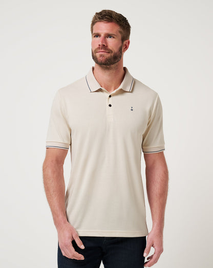 Happier Hour Polo Birch | Travis Mathew