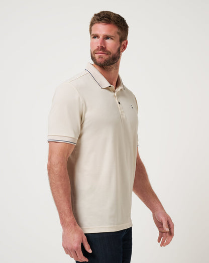 Happier Hour Polo Birch | Travis Mathew