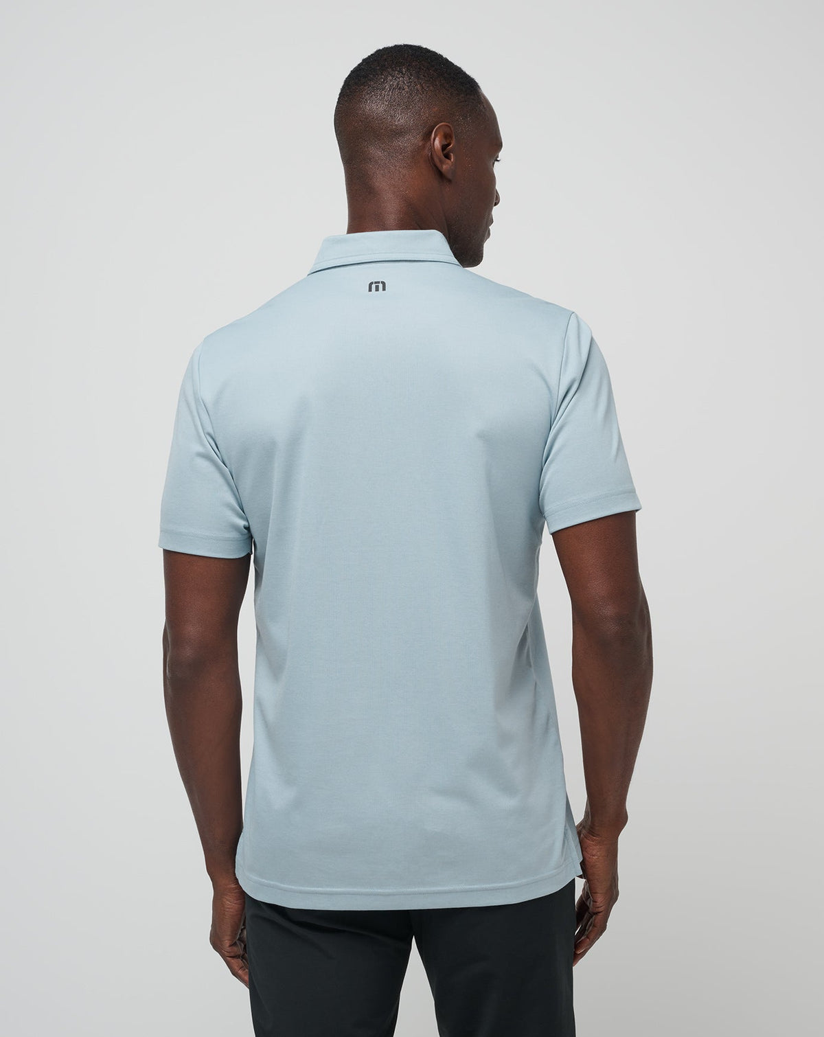 Fresh Catch Polo Heather Dusty Blue | Travis Mathew