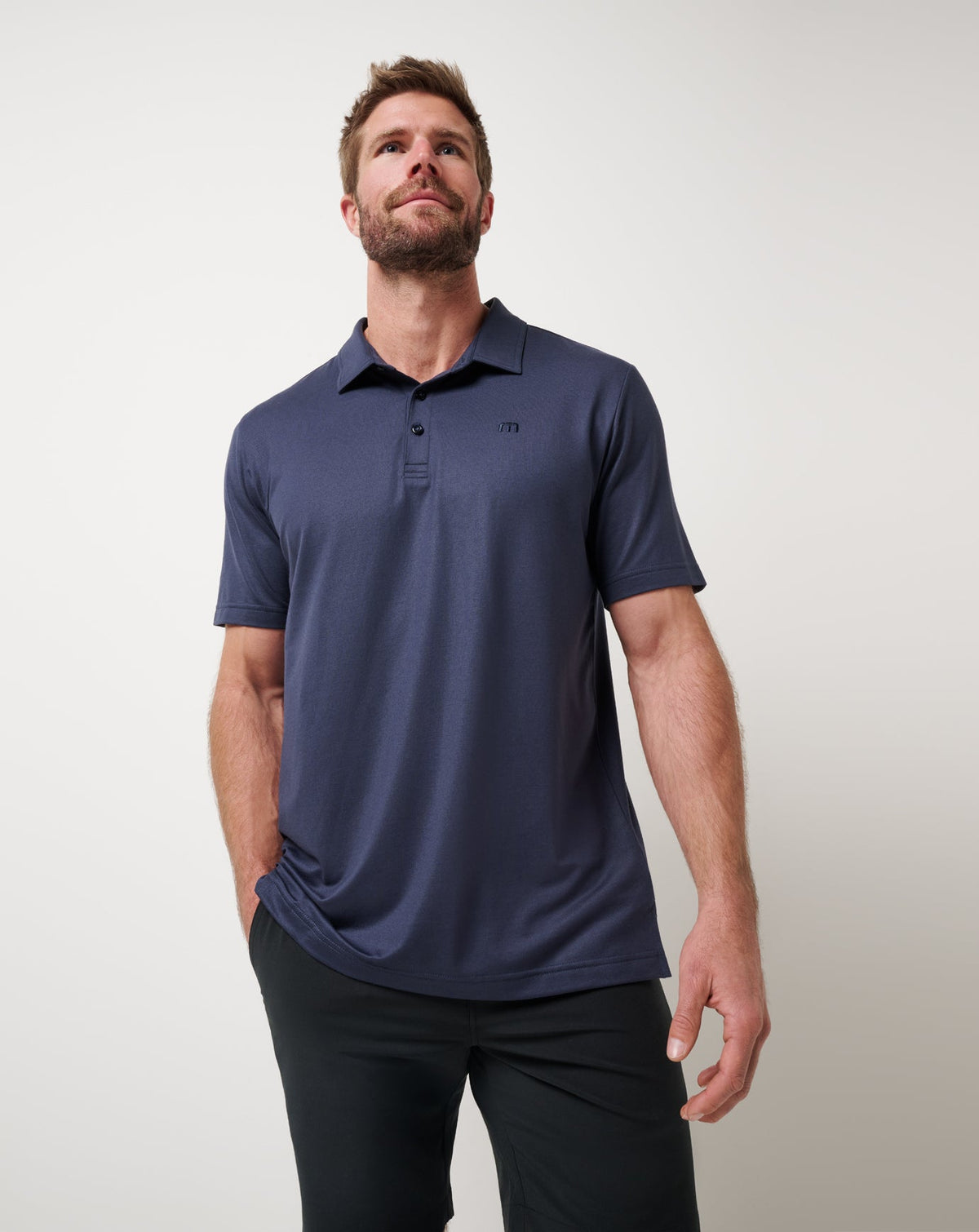 Featherweight Performance Polo Total Eclipse | Travis Mathew