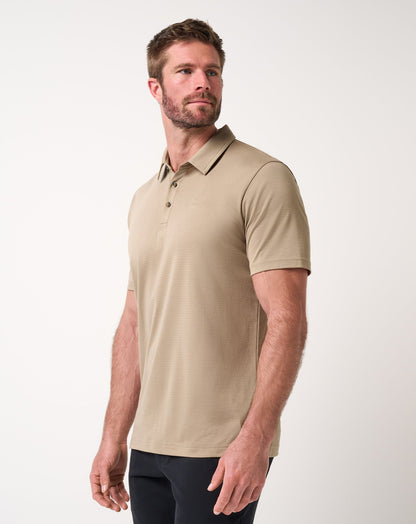 The Zinna 2.0 Polo Weathered Teak | Travis Mathew