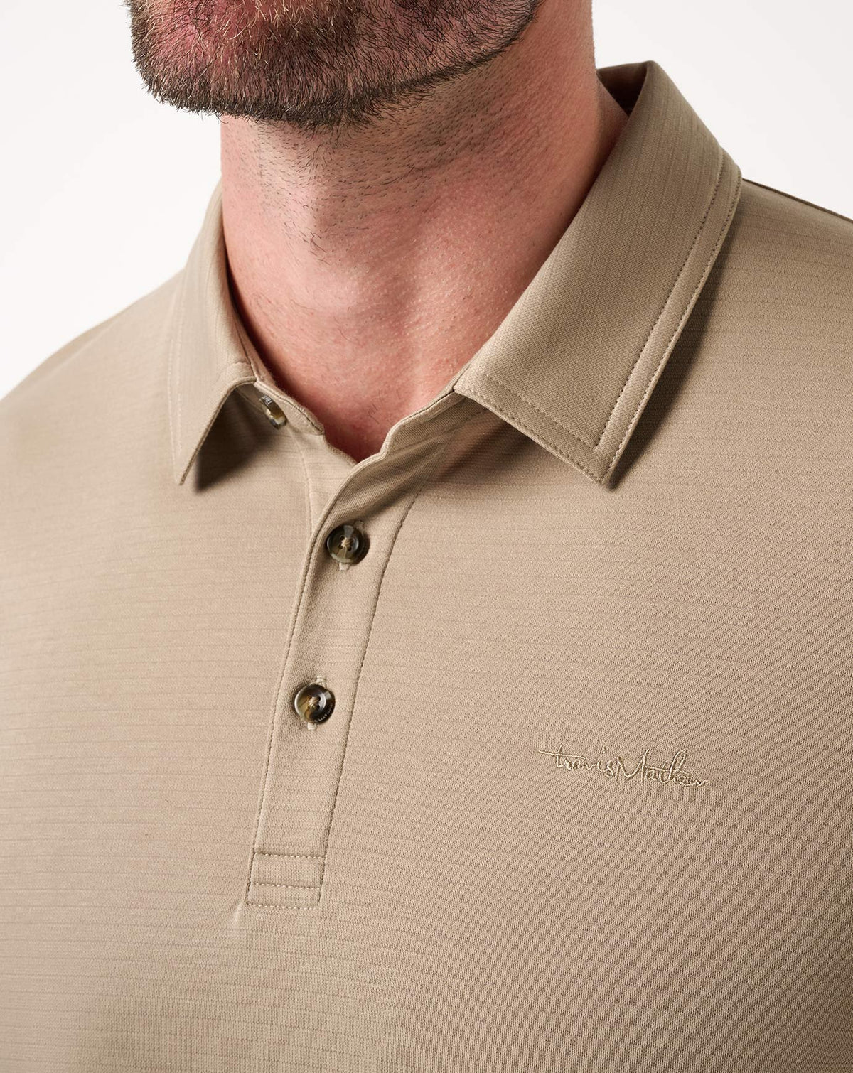 The Zinna 2.0 Polo Weathered Teak | Travis Mathew