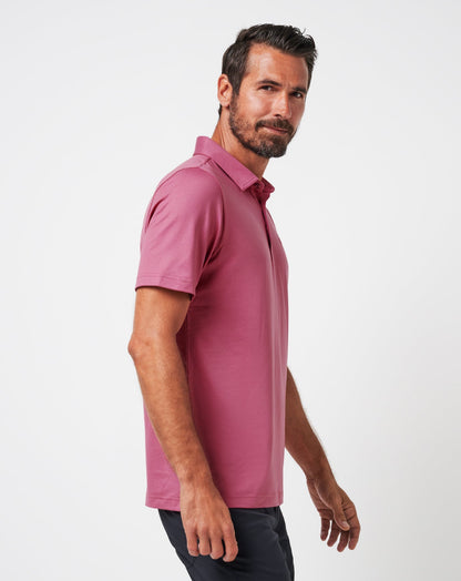 Featherweight Performance Polo Rose Wine | Travis Mathew